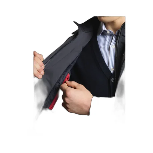 Padded Nylon Twill Coat