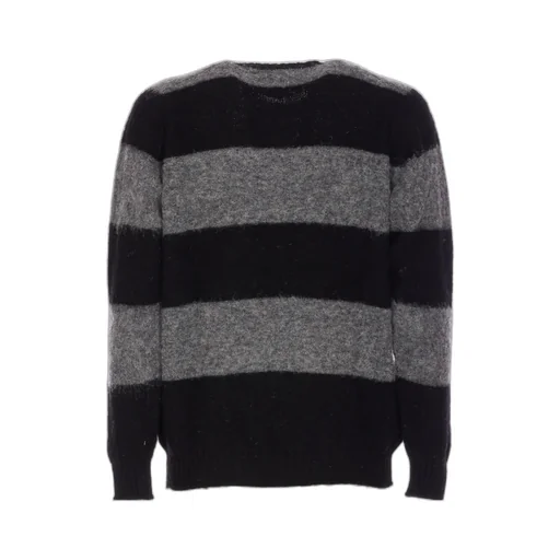 Shaggy Bear Striped Knitwear