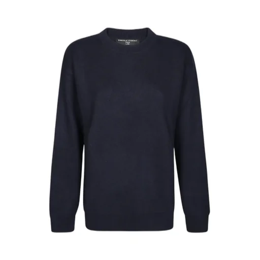 Shoulder-Panel Sweater
