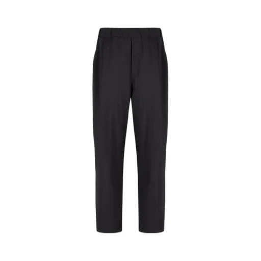 Elasticated-Waistband Trousers