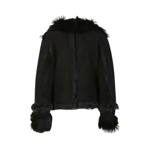 Fur Leather Jacket
