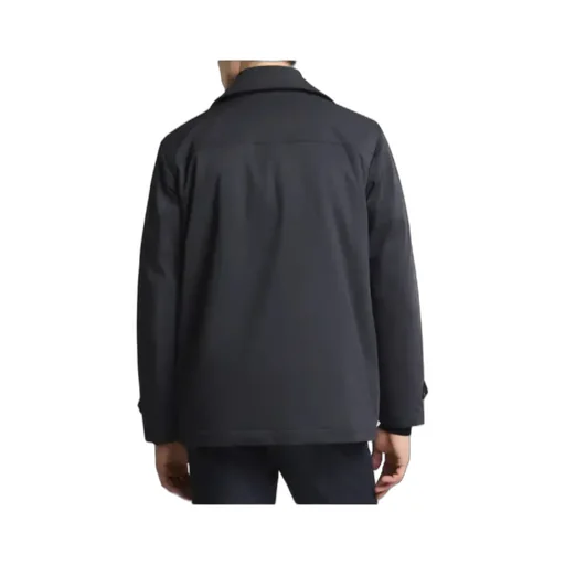 Padded Nylon Twill Coat