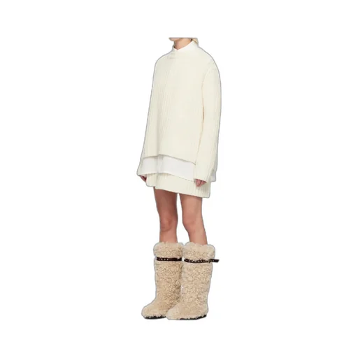 Layered Knitted Dress