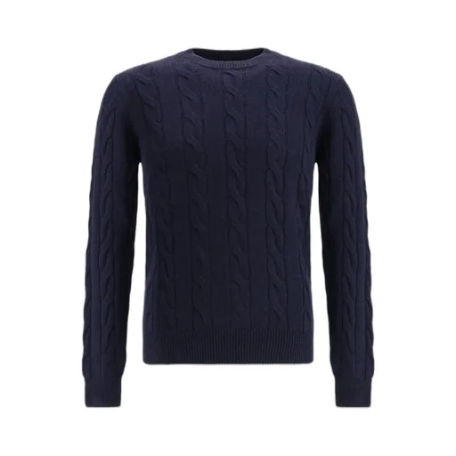 Cashmere Braided Crewneck Knitwear