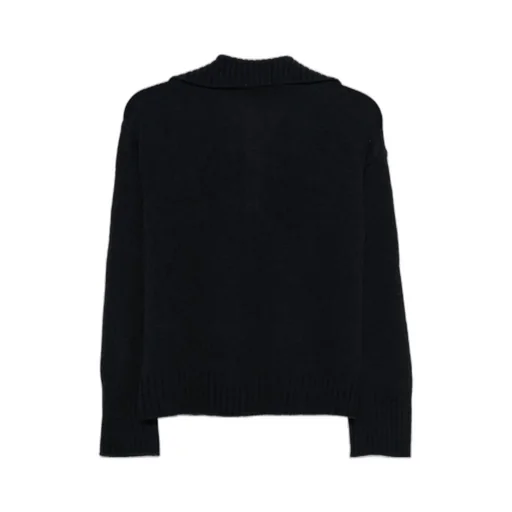 Long-Sleeved Ribbed Sweater