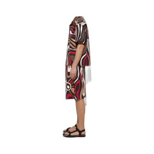 Printed Poplin Shorts