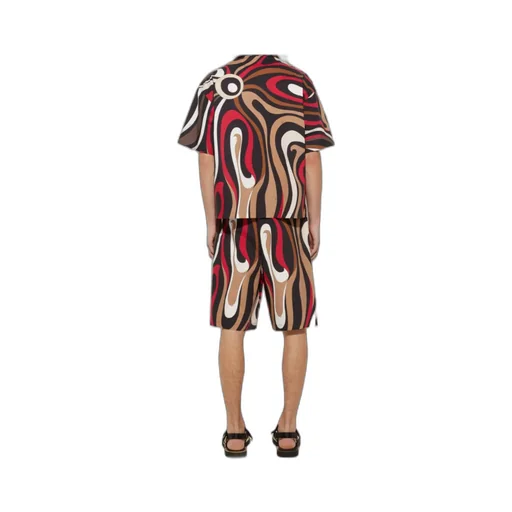 Printed Poplin Shorts