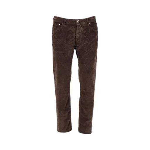 Logo Patch Straight Leg Pants