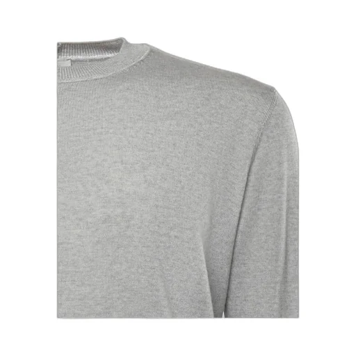 Ribbed Crew Neck Knitwear