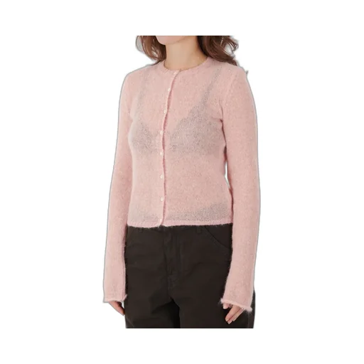 Round-Neck Long-Sleeve Knitted Sweater