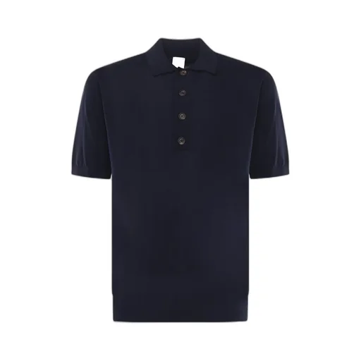 Ribbed Trim Polo Shirt