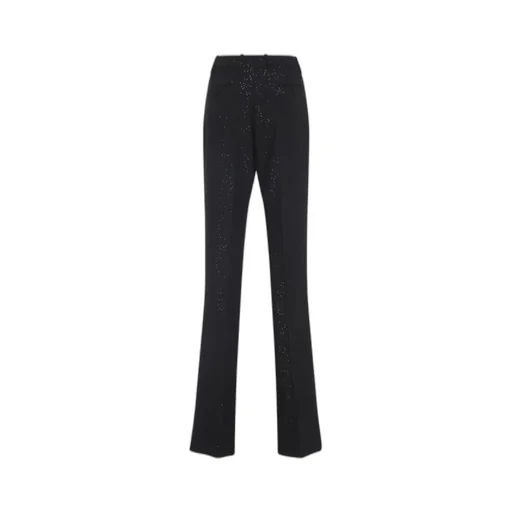 Sequined Tailored Straight Pants