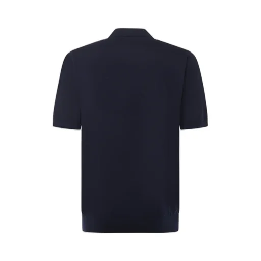 Ribbed Trim Polo Shirt