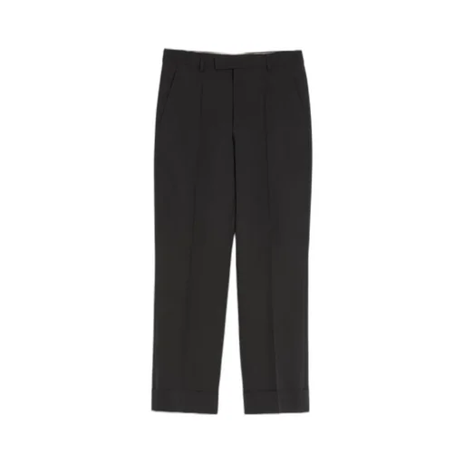 Wool Trousers With Turn-Ups
