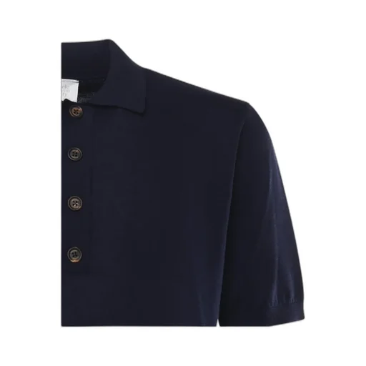 Ribbed Trim Polo Shirt