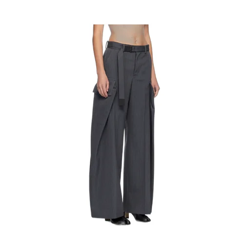 Stripe Doeskin Trousers