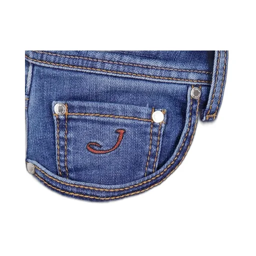 Logo-Patch Jeans