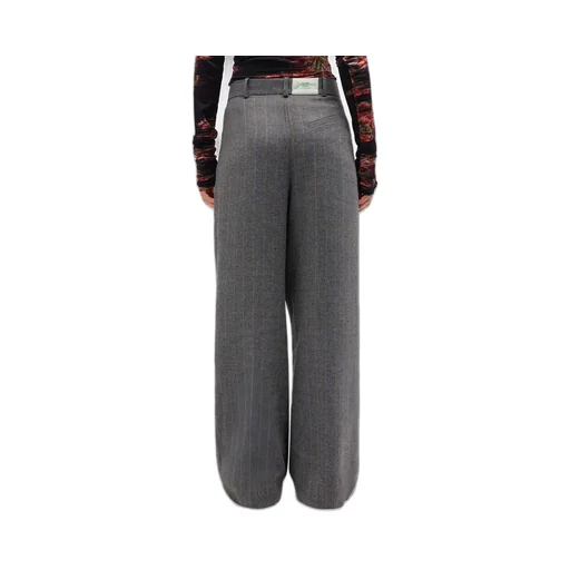 Stripe Cross-Over Trousers
