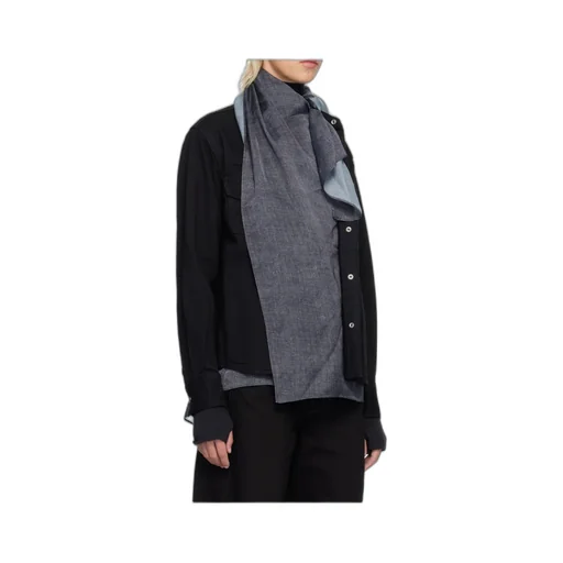Satin Denim Shirt