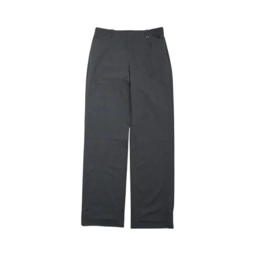 Pleated Zipper Casual Pants
