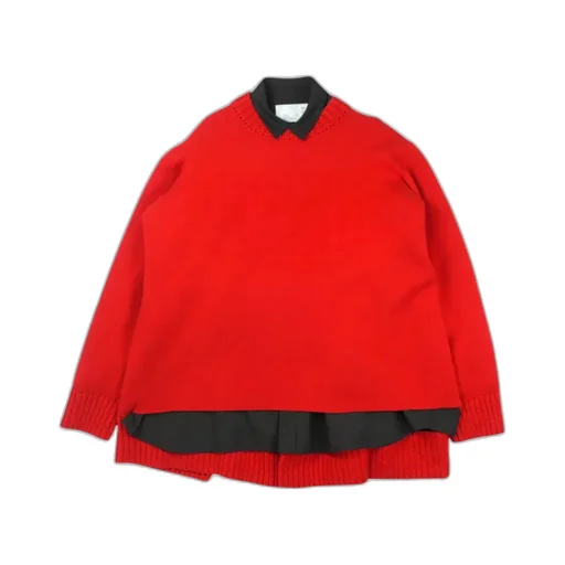 Knitted Wool Mini Dress