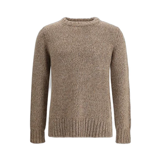 Cashmere Interlaced Crewneck Knitwear