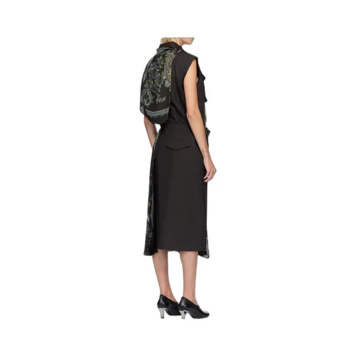 Printed Midi Dress
