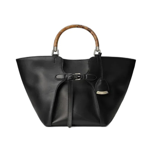 Medium Leather Tote Bag