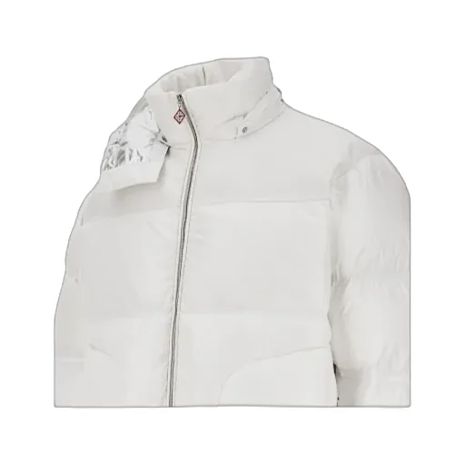Stitch-On Hooded Down Jacket