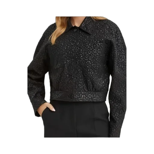 Jacquard Textured Jacket