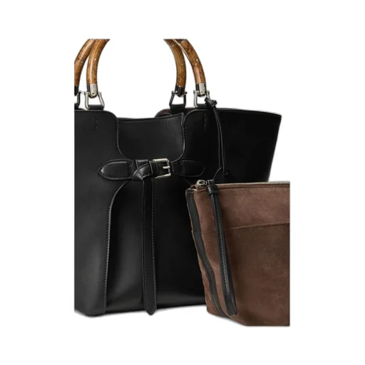 Medium Leather Tote Bag