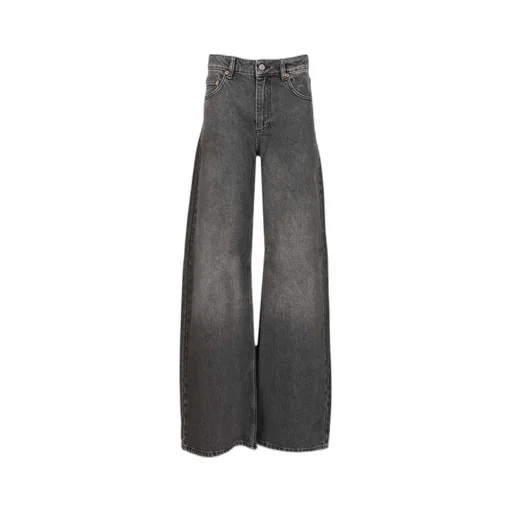 High-Waisted Flared Jeans