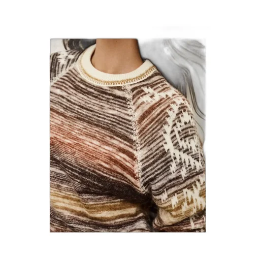 Clodie Patterned Knitwear