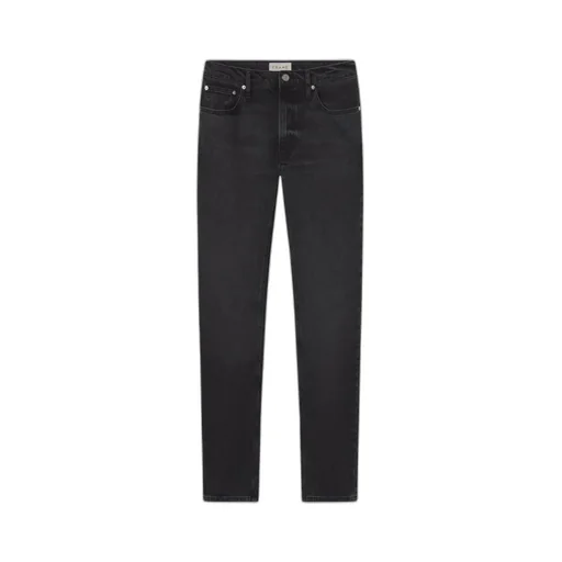 Mid-Rise Straight-Leg Jeans
