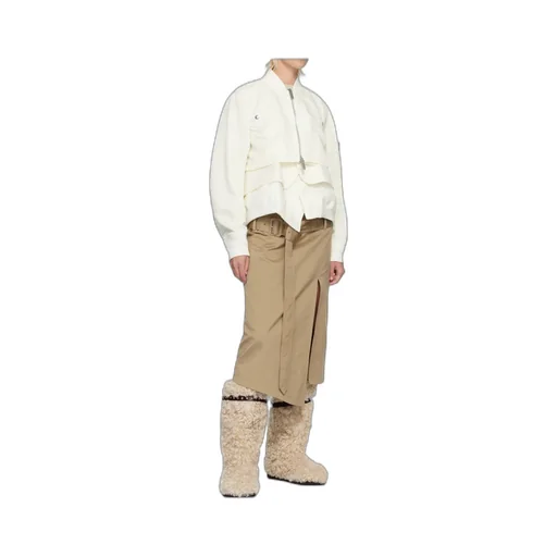 Nylon Satin Bomber Jacket