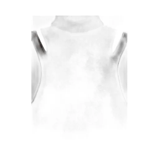 Cut-Out Detailing Roll-Neck Top