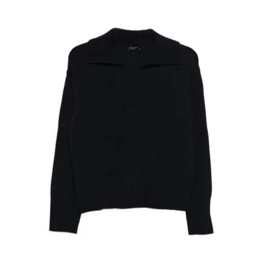 Wool Polo Top