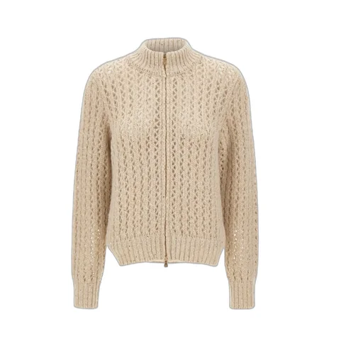 Sequined Zip Knitwear