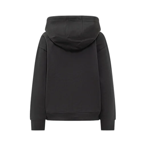 Logo Detail Zip-Up Hoodie