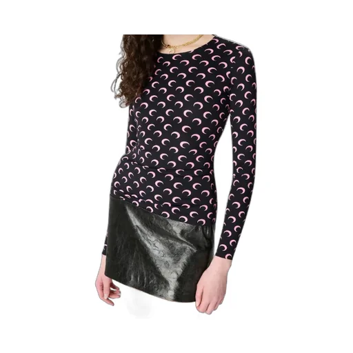Round-Neck Long-Sleeved T-Shirt