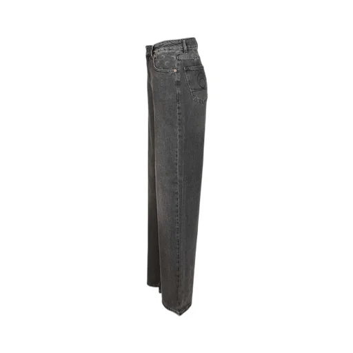 High-Waisted Flared Jeans