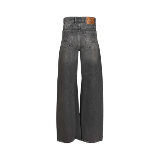High-Waisted Flared Jeans