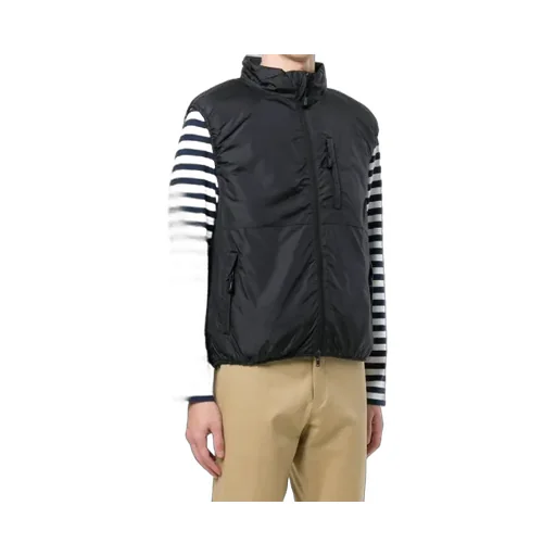 High-Necked Padded Vest