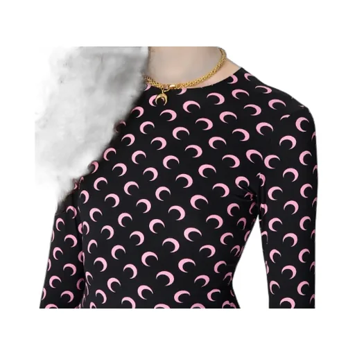 Round-Neck Long-Sleeved T-Shirt