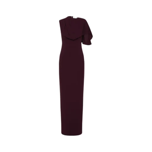 Draped Cape Gown