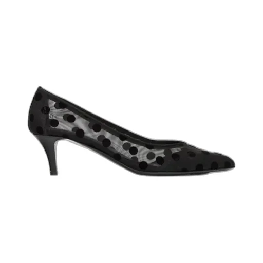 Peleo Polka-Dot Mesh Pumps