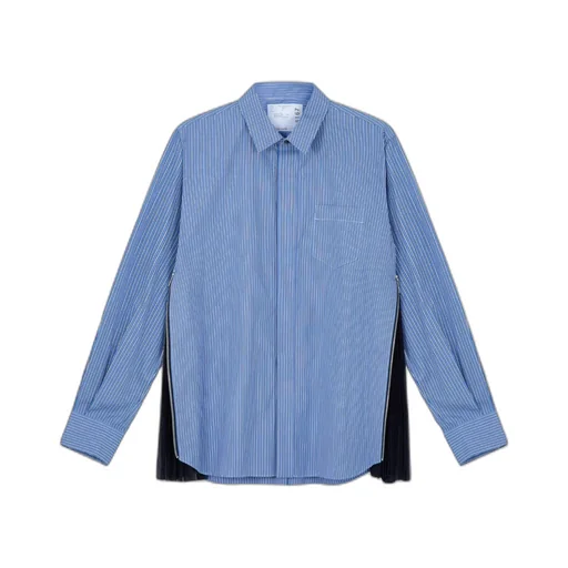 Striped Poplin Shirt