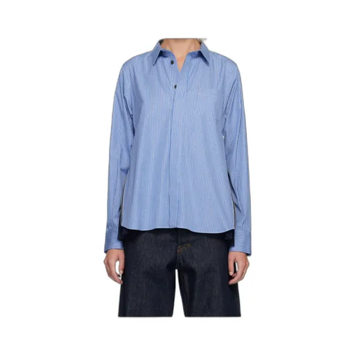 Striped Poplin Shirt