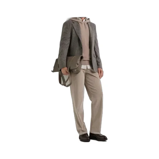 Hazelnut Comfort Soft Touch Corduroy Chinos With Two Darts