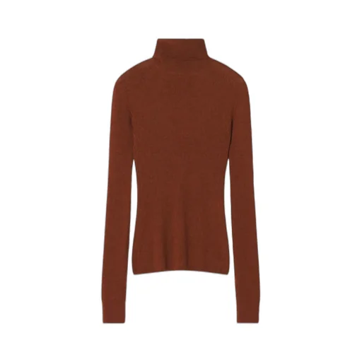 Ribbed Turtleneck Sweater